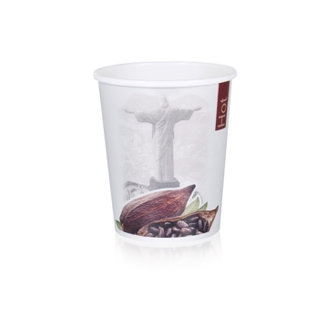 Copo de Carto para Bebidas Quentes 220ml 7,5oz Hot City 20x100 un