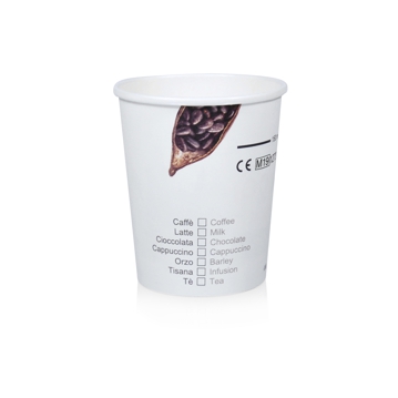 Copo de Carto para Bebidas Quentes 220ml 7,5oz Hot City 20x100 un