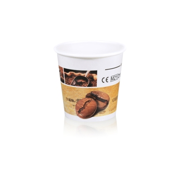 Copo de Carto para Bebidas Quentes 120ml 4oz Coffee 36x50 un
