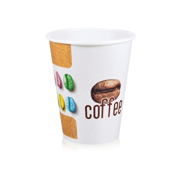 Copo de Carto para Bebidas Quentes 275ml 9oz Juta 20x50 un