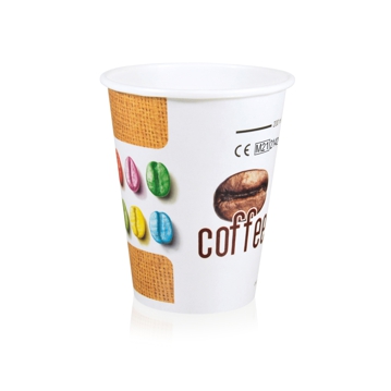 Copo de Carto para Bebidas Quentes 275ml 9oz Juta 20x50 un