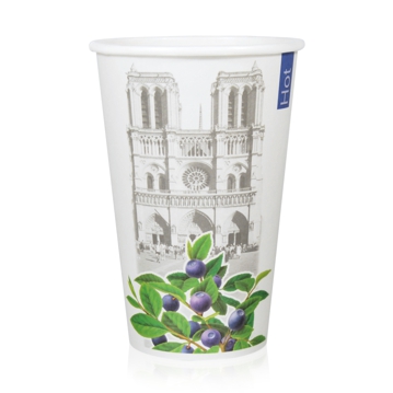 Copo de Carto para Bebidas Quentes 512ml 17oz Hot City 10x100 un