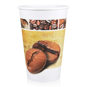 Copo de Carto para Bebidas Quentes 512ml 17oz Coffee 10x100 un