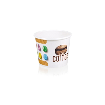 Copo de Carto para Bebidas Quentes 90ml 3oz Juta 42x50 un