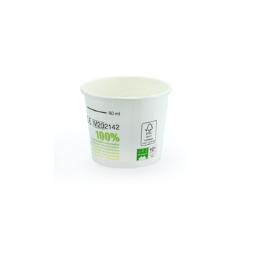 Copo de Carto para Bebidas Quentes 90ml 3oz E-CUP 42x50 un