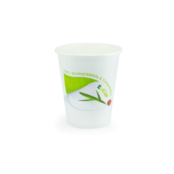 Copo de Carto para Bebidas Quentes 220ml 7,5oz E-CUP 20x100 un