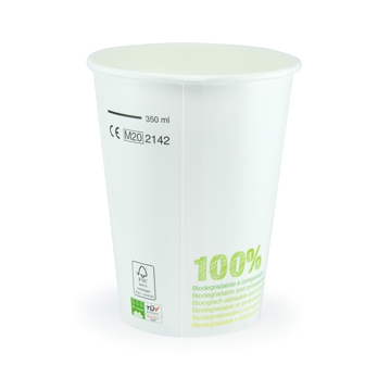 Copo de Carto para Bebidas Quentes 450ml 15oz E-CUP 10x100 un