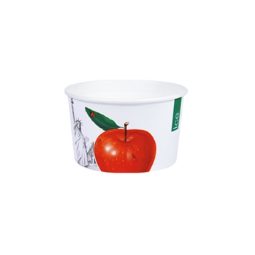 Copo Carto para Gelado M2 Ice City Total 239ml Bordo 182ml 6x160 un