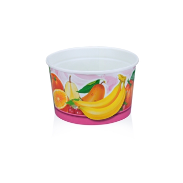 Copo Carto para Gelado 20C Frutta Total 188ml Bordo 139ml 6x250 un