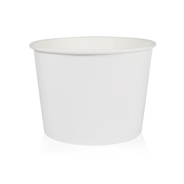 Copo Carto para Gelado M4 Branco Total 516ml Bordo 416ml 6x150 un