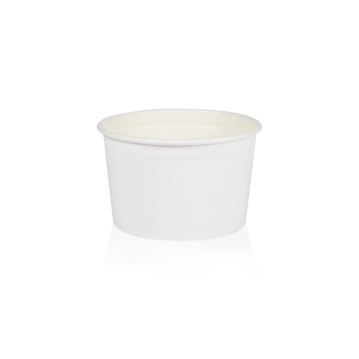 Copo Carto para Gelado 108C Branco Total 132ml Bordo 102ml 8x250 un