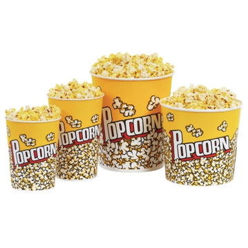 Vaso de cartn para palomitas 1920ml 500 uds