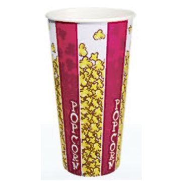 Vaso de cartn para palomitas 707ml 1000un