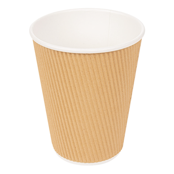 Copo de Carto para Bebidas Quentes Dupla Parede Kraft 360ml  - Caixa 40x25un