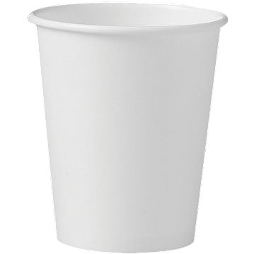 Copo de Carto para Bebidas Quentes 296ml 10oz - Branco - Caixa 20x50