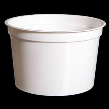 Taa em Plstico PS Branco Modelo 126BR 300ml 1200un