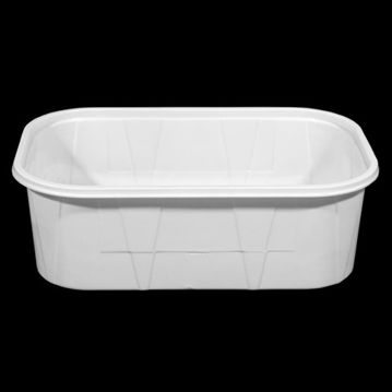 Tabuleiro em Plstico 117BR47 PS Branco 460ml 900un