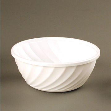 Taa de Plstico Spiral 150ml Branca Caixa 18x50