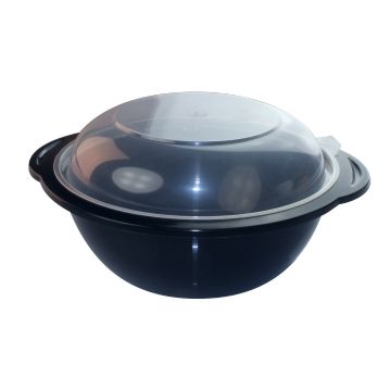 Taa em Plstico Roma Preta 500ml Caixa 464