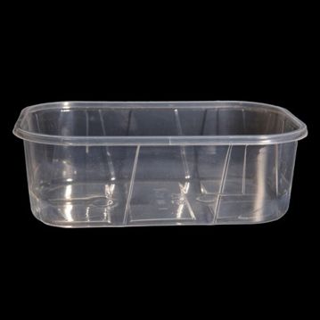 Tabuleiro em Plstico 117TR47 PS Transparente 460ml 900un