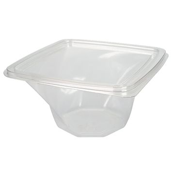 Saladeira Plstico RPET Twirl 1000ml 195x195x77mm 400 un