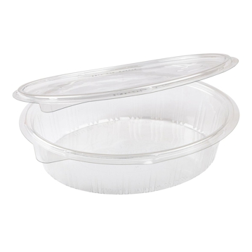 Embalagem Pl�stico PET/RPET Oval Elipack 750ml 201x165x52mm 300 un