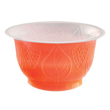 Taa de Plstico Bicolor 132x70mm 550ml Vermelho Caixa 800