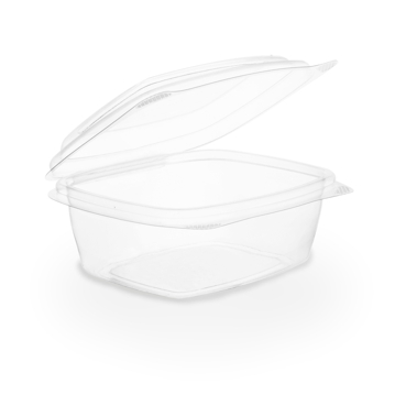 Saladeira PLA Transparente 250ml 8oz 105x122x50mm Vegware 6x50 un