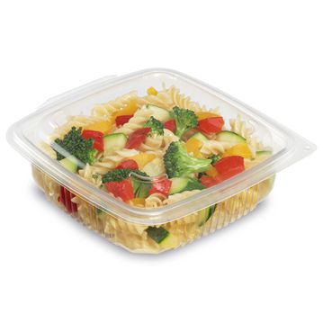 Contentor para Micro-ondas Rectangular OK560 Transl�cido 560ml 158x155x53mm 300 un