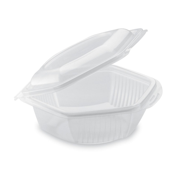 Contentor para Micro-ondas Hexagonal ATP0250 Transl�cido 250ml 128x126x52mm 600 un
