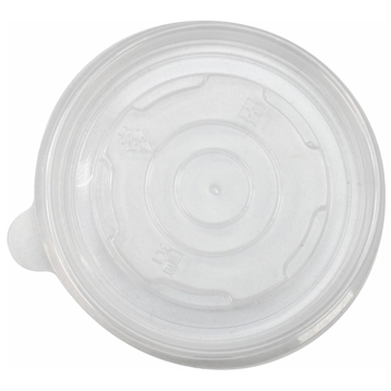 Tampa Plstico PP para Copo Sopa ou Comidas Quentes 111mm 20x50un