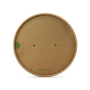 Tampa para Contentor Redondo Vegware 150x17mm 6x50 un