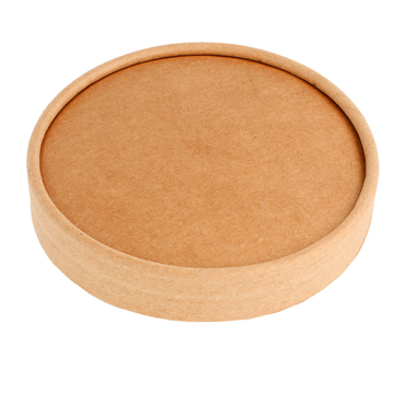 Tapa Cartn Kraft para ensaladeras en Cartulina 500/750/1000ml Caixa 300uds