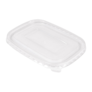 Tampa para Contentor Rectangular Kraft 173x123x10mm 6x50 un