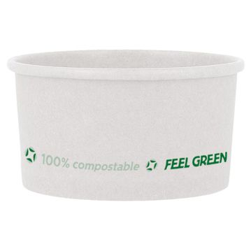 Copo Carto Plastic Free para Gelado 90ml 72x40mm 40x50 un