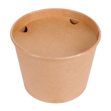 Copo em Cartolina Kraft+PE para Frango ou Semelhantes 2550ml 6x50 un