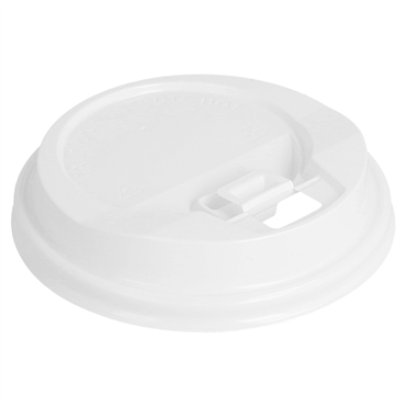 Tampa Plstico Traveler Branca para Copos 360-480ml 12-16oz 10x100 un