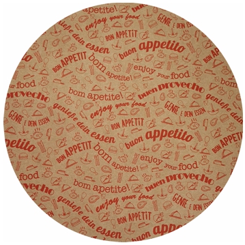 Tampa Carto+PE 200mm para Forma de Aluminio Redonda C802L e C805L - 100un