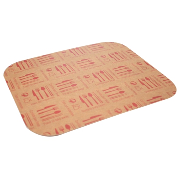 Tampa Carto+PE para Forma de Aluminio Rectangular 309x209mm R2L - 100 un