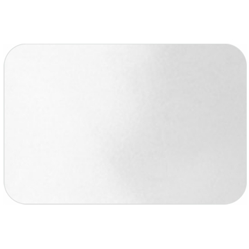 Tampa Carto+PE para Forma de Aluminio Rectangular 213x150mm EM16A - 1400un