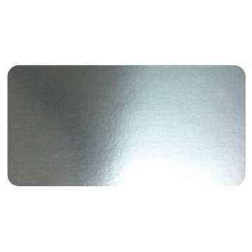 Tampa Carto+Aluminio para Forma de Aluminio Rectangular 244x124mm R16L - 800un