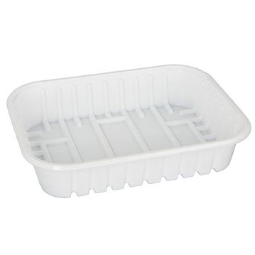 Bandeja de plstico M2065 PP natural - 177x137x40mm Caja 4x125