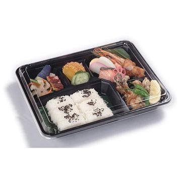 Fundo Preto para Sushi LB33 265x210x35mm 50x8 un