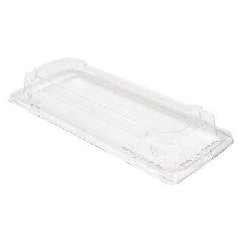 Tampa de Plstico rPET Transparente 224x95x35mm para Recipiente Sushi 164 un