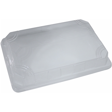 Tampa Transparente ST6 236x156x25mm 50 un