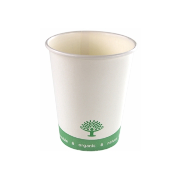 Copo de Carto para Bebidas 240ml 8oz Branco Plastic Free 20x50 un