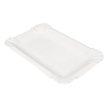 Travessa de Carto Branco para Pastelaria 120x190mm 10x100 un