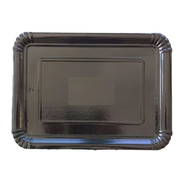 Travessa de Carto Preto para Pastelaria 180x240mm 8x100 un