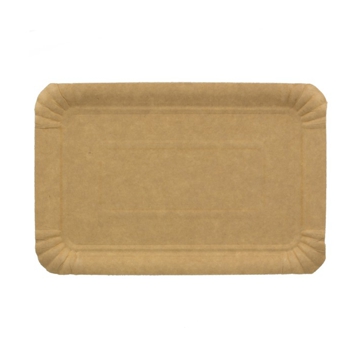 Travessa de Carto Kraft para Pastelaria 100x160mm 1000 un
