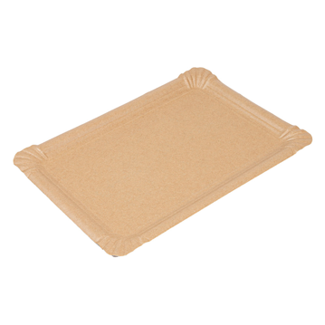 Travessa de Carto Kraft para Pastelaria 210x300mm 125 un